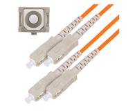 ExtraLink SC/UPC-SC/UPC Patchcord Wielomodowy Duplex 50/125 3mm 2m - 1543598 - zdjęcie 2